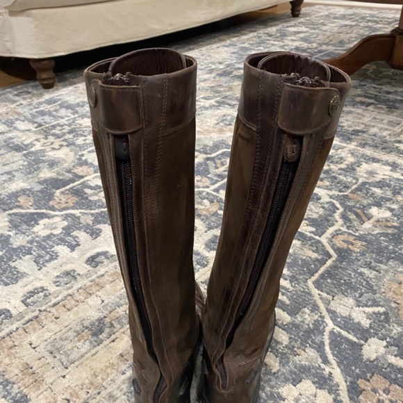 Lace up riding knee high field boots - Picture 5 of 8